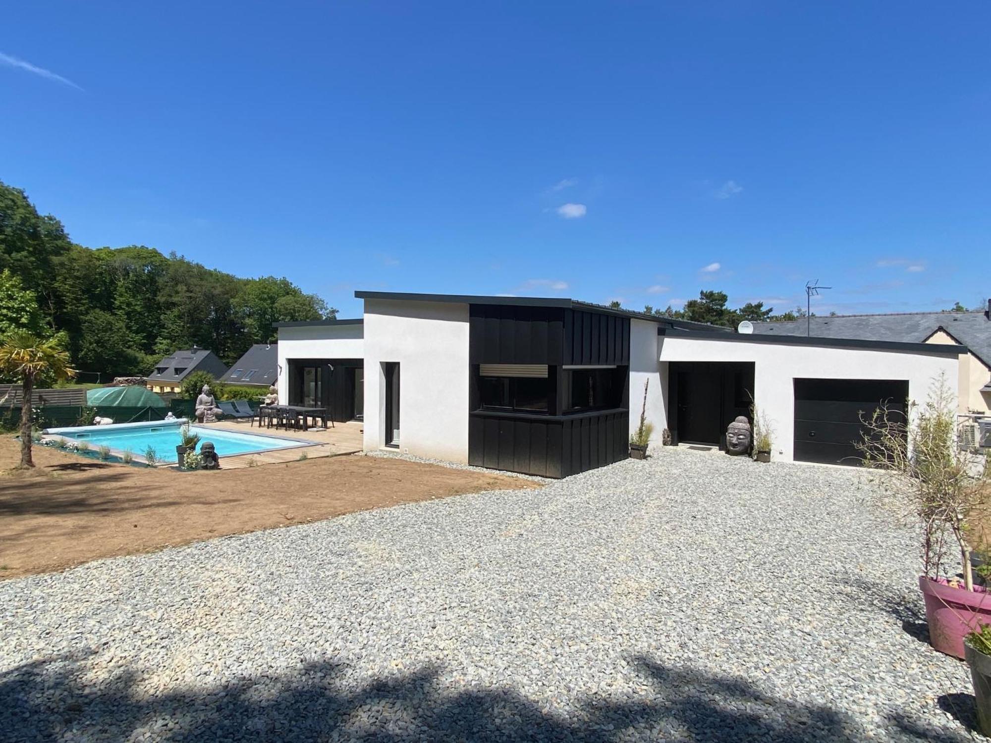 Les Hermines A Plumelec Exterior photo